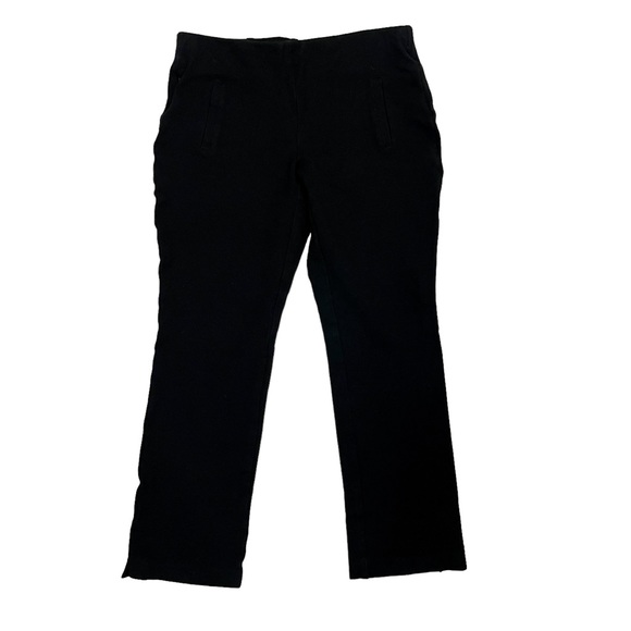 Chico's Juliet Black So Slimming Straight Pants Cropped - Picture 3 of 7